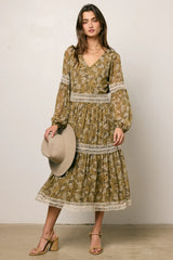 Suzan Floral Midi Dress